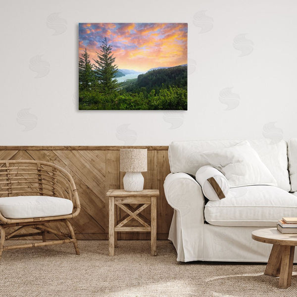Stupell Industries Graffi*tee Studios | Scenic Overlook At Sunset Wall Art