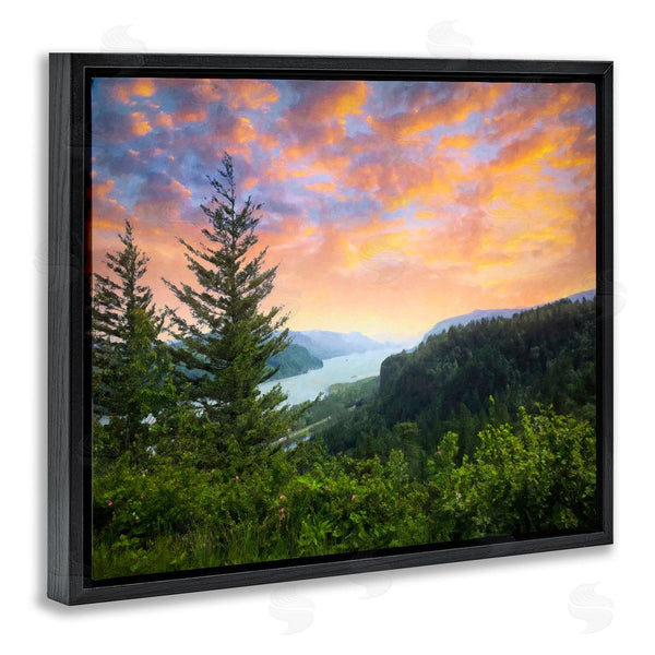 Stupell Industries Graffi*tee Studios | Scenic Overlook At Sunset Wall Art