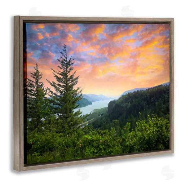 Stupell Industries Graffi*tee Studios | Scenic Overlook At Sunset Wall Art