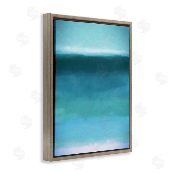 Stupell Industries Graffi*tee Studios | Soothing Abstract Scenery Distant Ocean Sea View Wall Art
