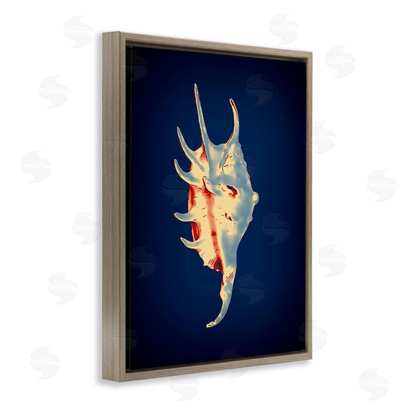 Stupell Industries Graffi*tee Studios | Spider Conch On Blue