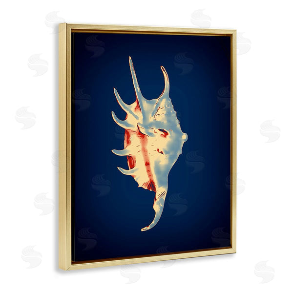 Stupell Industries Graffi*tee Studios | Spider Conch On Blue