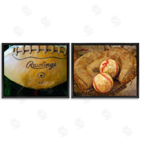 Stupell Industries Graffi*tee Studios | Sports Balls & Mitt