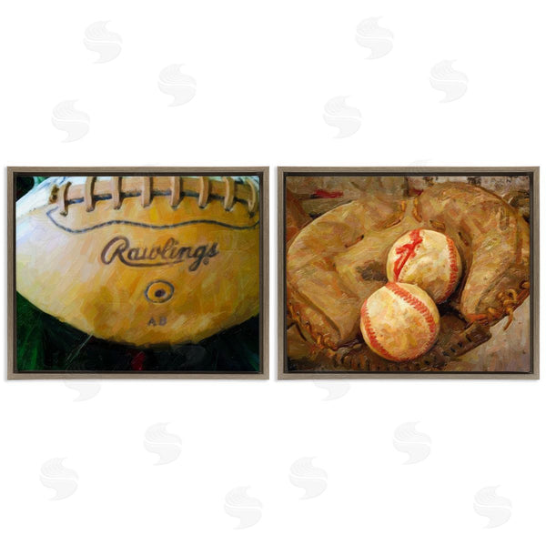 Stupell Industries Graffi*tee Studios | Sports Balls & Mitt