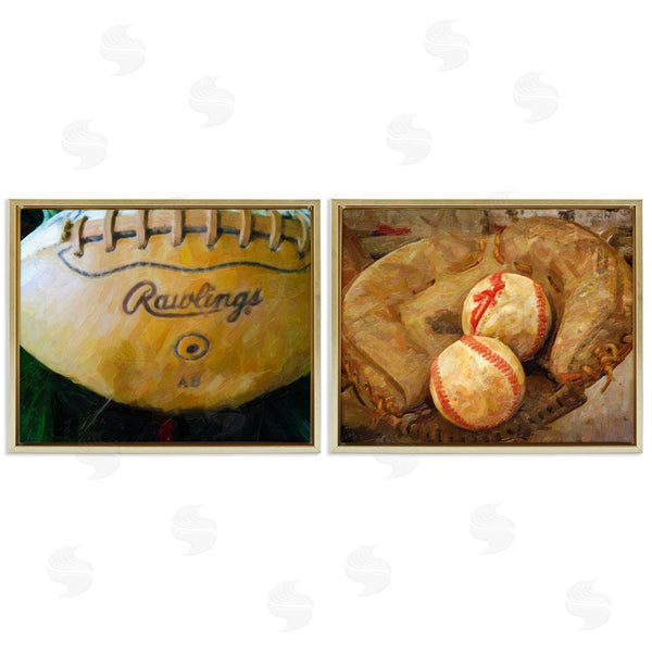 Stupell Industries Graffi*tee Studios | Sports Balls & Mitt
