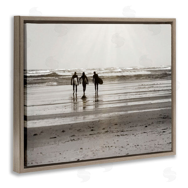 Stupell Industries Graffi*tee Studios | Strolling Surfer Friends Wall Art