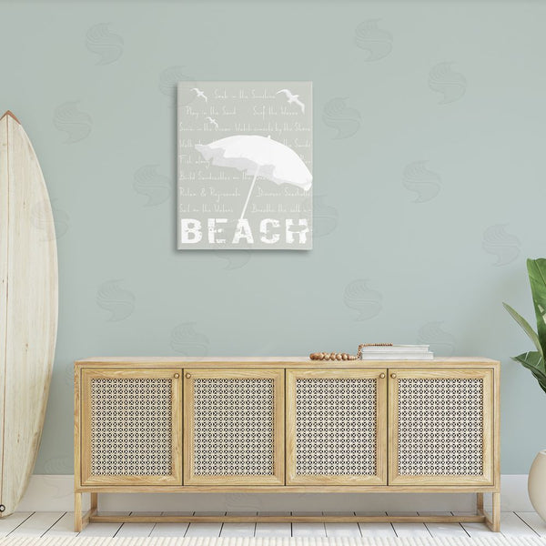 Stupell Industries Graffi*tee Studios | Summer Beach Activities Wall Art