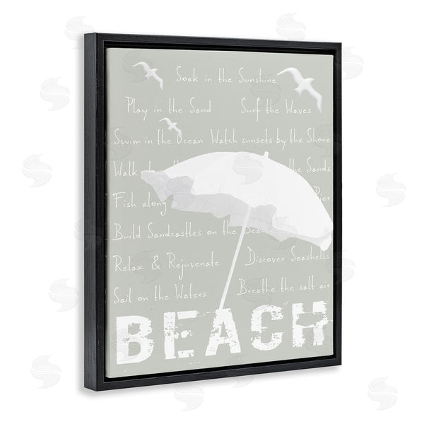 Stupell Industries Graffi*tee Studios | Summer Beach Activities Wall Art