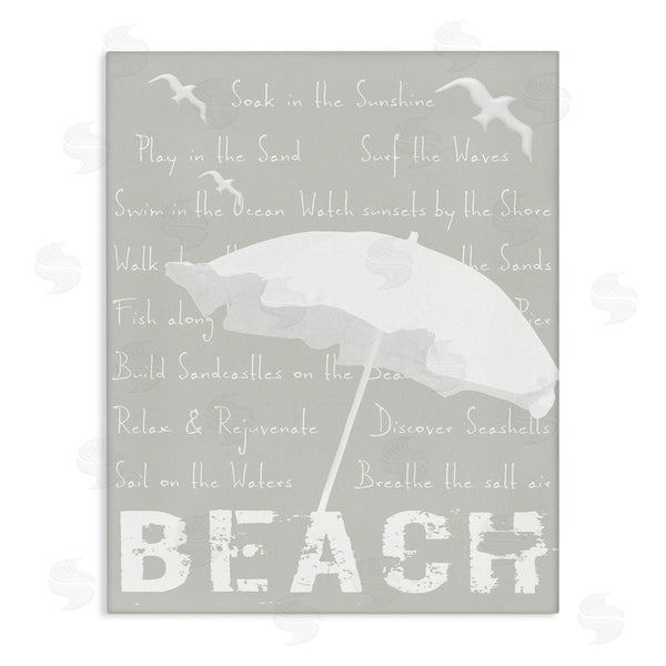 stupell industries Graffi*tee Studios | Summer Beach Activities Wall Art