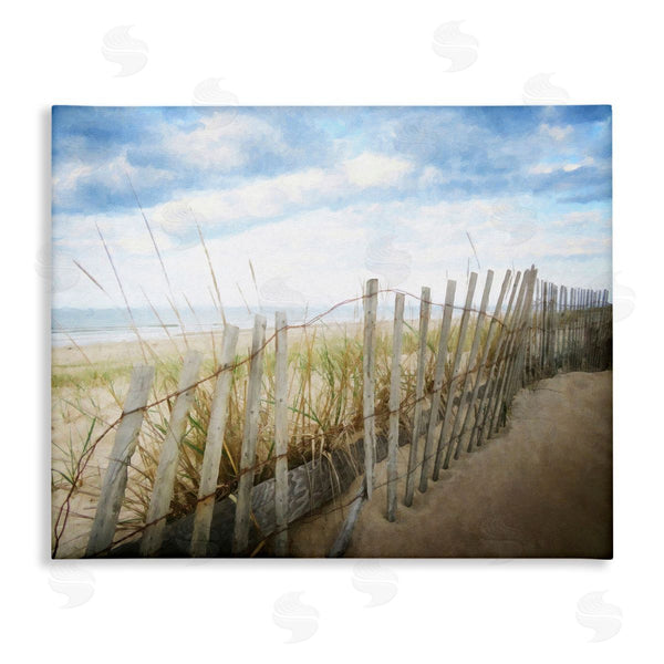 stupell industries Graffi*tee Studios | Summer Beach Fence Wall Art