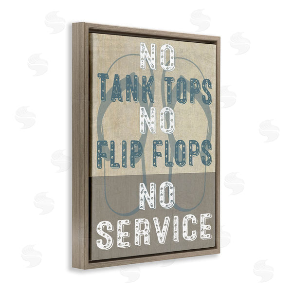 Stupell Industries Graffi*tee Studios | Summer No Service Sign Wall Art