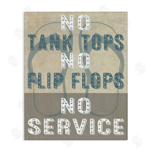 stupell industries Graffi*tee Studios | Summer No Service Sign Wall Art