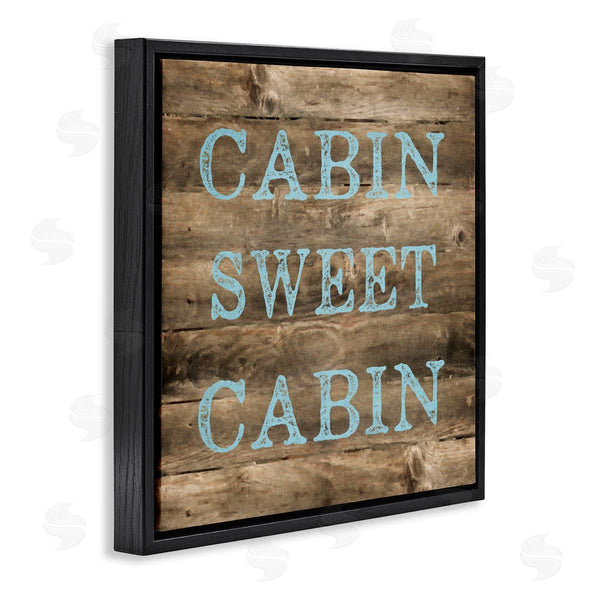 Stupell Industries Graffi*tee Studios | Sweet Cabin Distressed Rustic Wall Art
