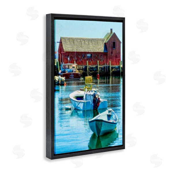Stupell Industries Graffi*tee Studios | Tranquil Boat Harbor