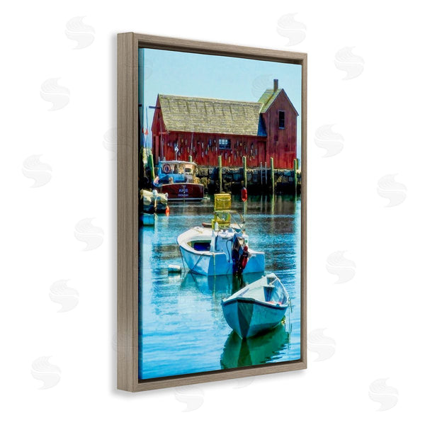 Stupell Industries Graffi*tee Studios | Tranquil Boat Harbor
