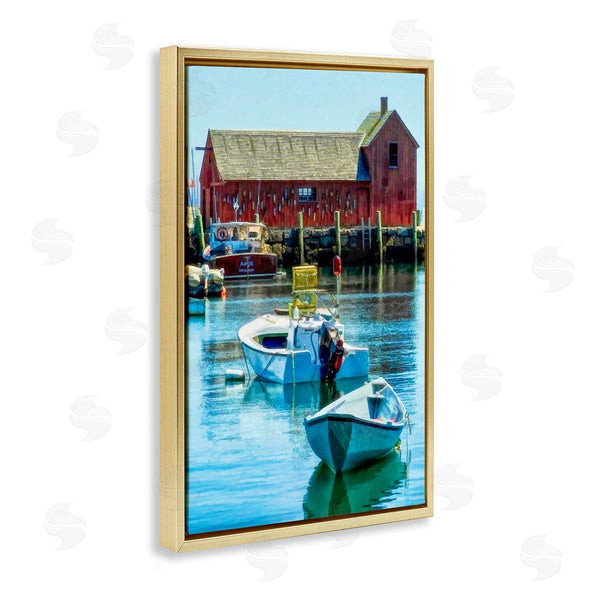 Stupell Industries Graffi*tee Studios | Tranquil Boat Harbor