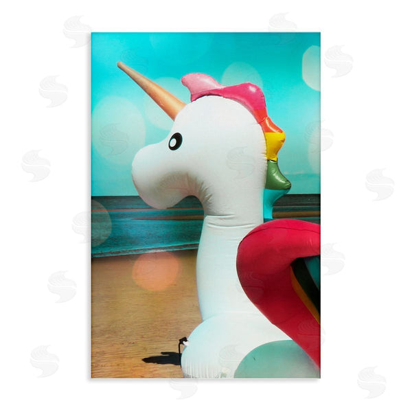 stupell industries Graffi*tee Studios | Unicorn Basking in Bokeh
