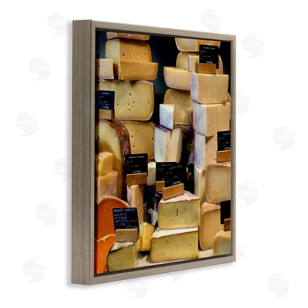 Stupell Industries Graffi*tee Studios | Various Cheeses Still Life Wall Art