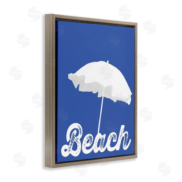 Stupell Industries Graffi*tee Studios | Vintage Beach Umbrella Wall Art