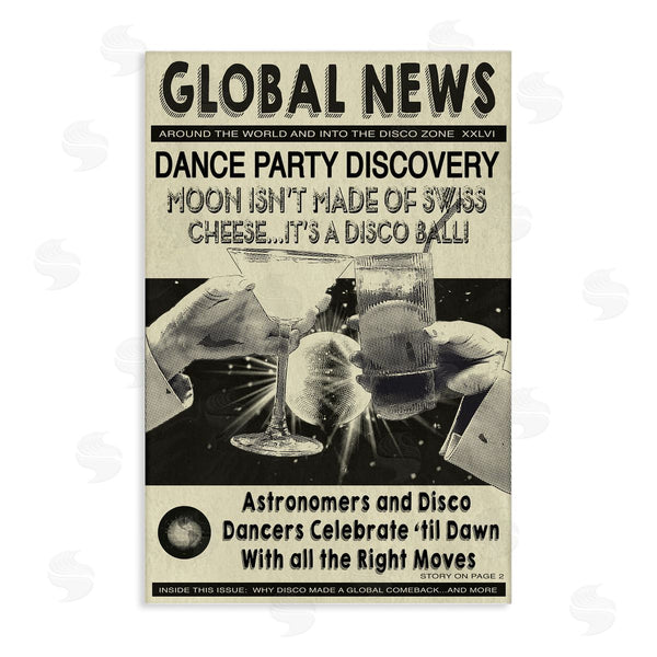 stupell industries Graffi*tee Studios | Vintage Disco News Article