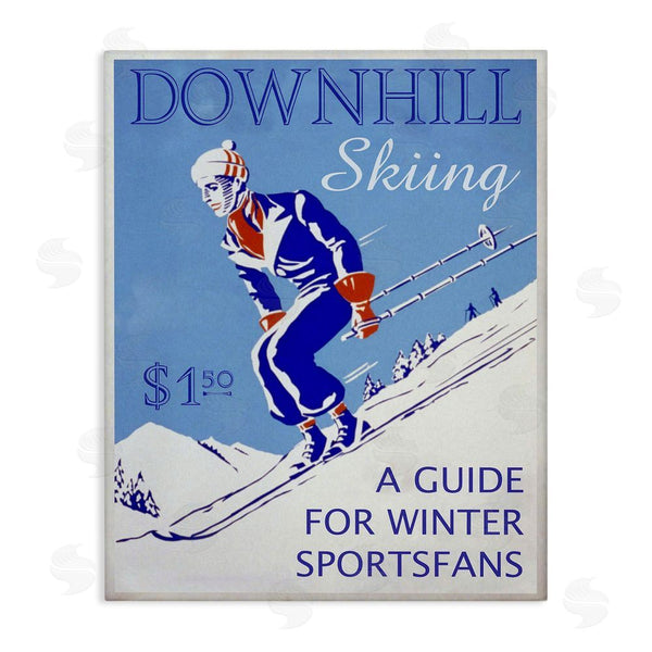 stupell industries Graffi*tee Studios | Vintage Downhill Skiing