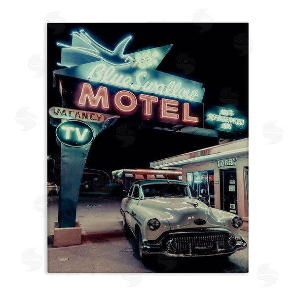 stupell industries Graffi*tee Studios | Vintage Motel Getaway Car