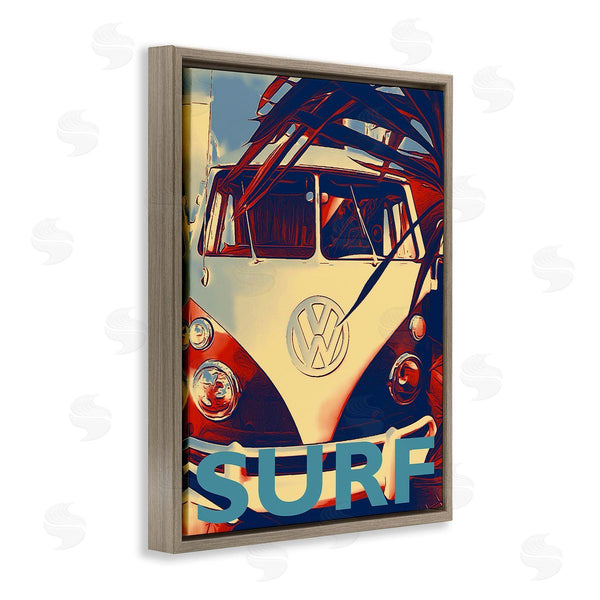 Stupell Industries Graffi*tee Studios | Vintage Surf Van Wall Art