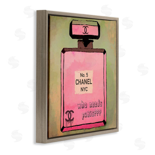 Stupell Industries Graffi*tee Studios | Who Needs Paris Wall Art