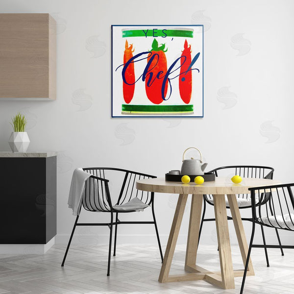 Stupell Industries Graffi*tee Studios | Yes Chef Canned Goods Wall Art