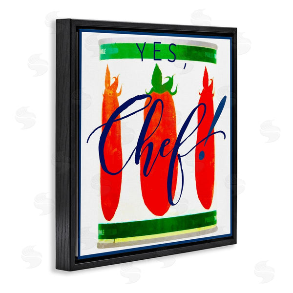 Stupell Industries Graffi*tee Studios | Yes Chef Canned Goods Wall Art