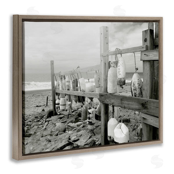 Stupell Industries Graffitee Studios | Nautical Buoys Landscape