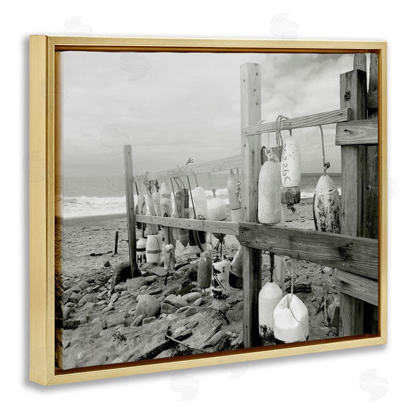 Stupell Industries Graffitee Studios | Nautical Buoys Landscape