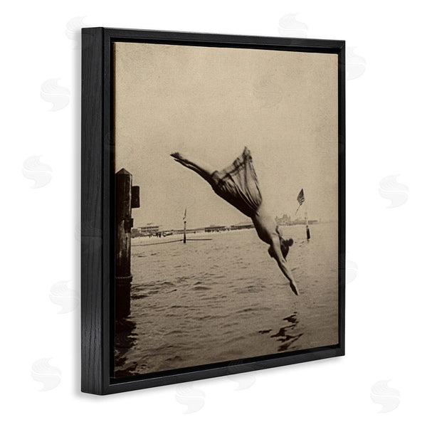 Stupell Industries Graffitee Studios | Vintage Diving Girl
