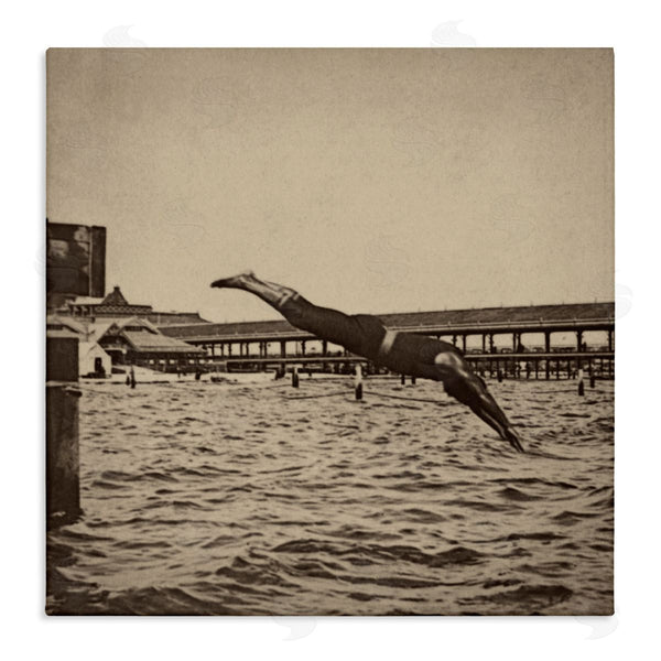 stupell industries Graffitee Studios | Vintage Diving Man