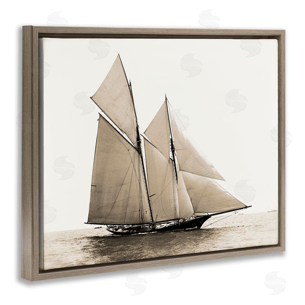 Stupell Industries Graffitee Studios | Vintage Sailboat Photography