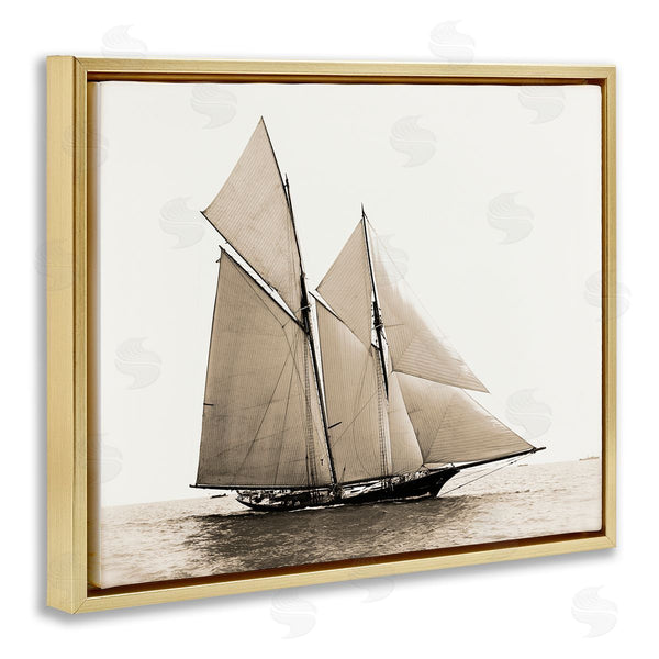 Stupell Industries Graffitee Studios | Vintage Sailboat Photography