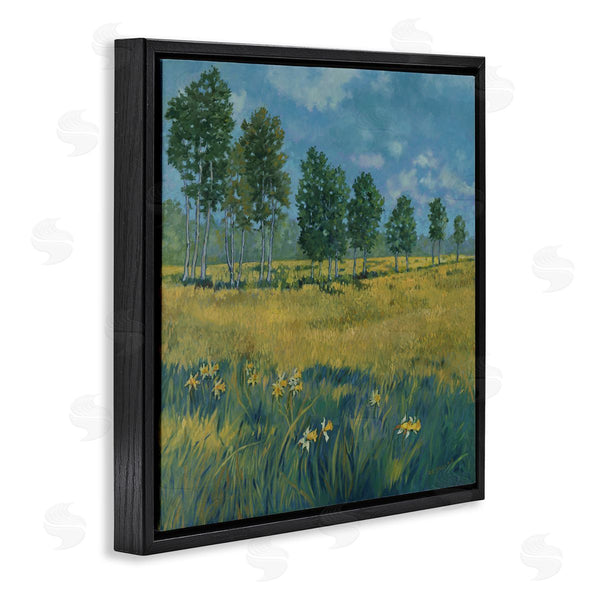 Stupell Industries Graham Reynolds | Daffodil Field Landscape Wall Art
