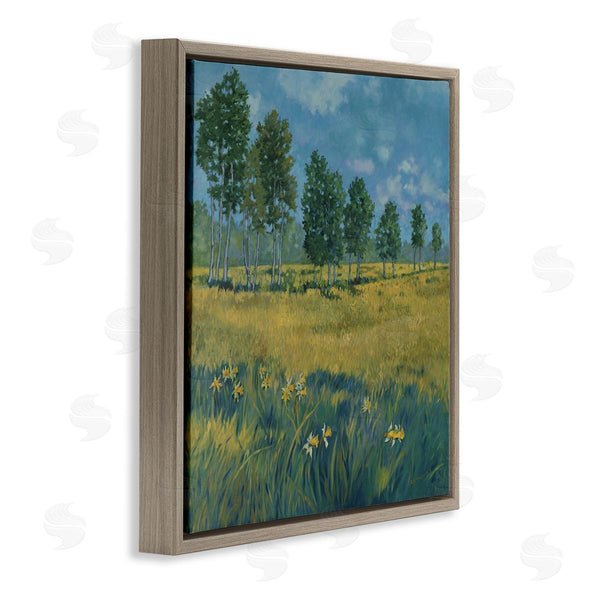 Stupell Industries Graham Reynolds | Daffodil Field Landscape Wall Art