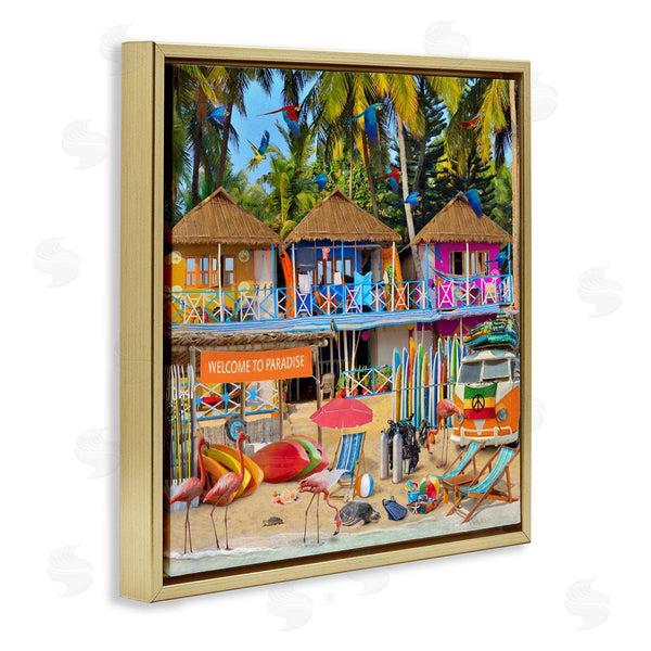 Stupell Industries Grateful Licensing Studio | Paradise Beach Resort
