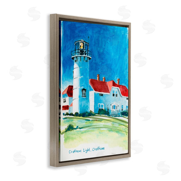 Stupell Industries Greg Gorham | Chatham Lighthouse Safe Harbor