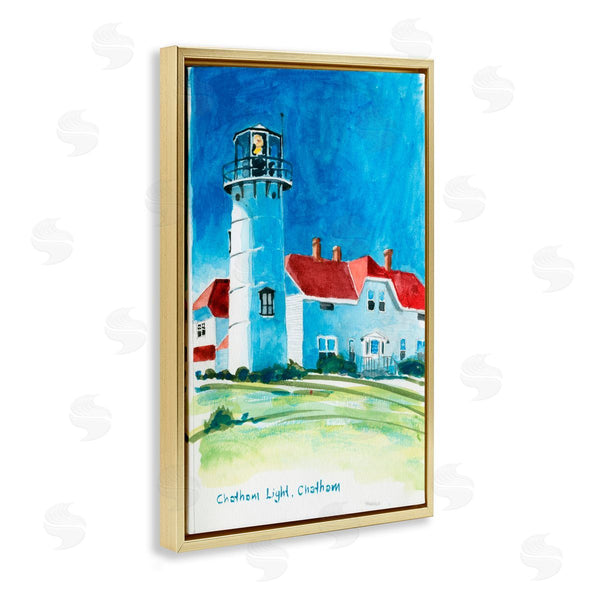 Stupell Industries Greg Gorham | Chatham Lighthouse Safe Harbor