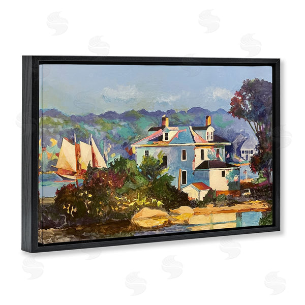 Stupell Industries Greg Gorham | Coastal Gloucester Houses