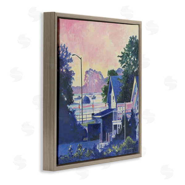 Stupell Industries Greg Gorham | Gloucester Houses At Twilight