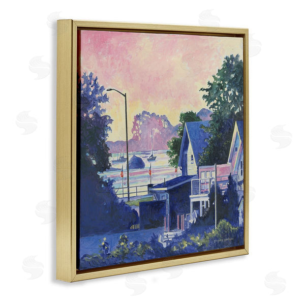 Stupell Industries Greg Gorham | Gloucester Houses At Twilight