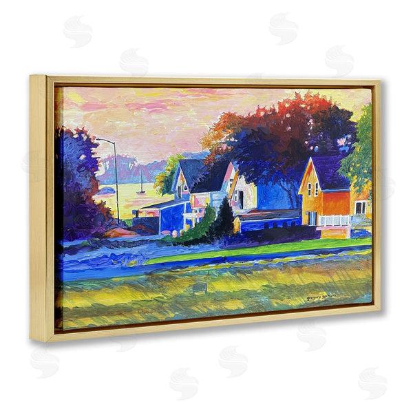 Stupell Industries Greg Gorham | Vibrant Gloucester Houses