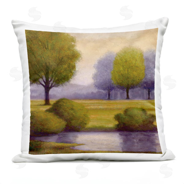 Stupell Industries Gregory Williams | Lavender Sunrise Countryside Printed Throw Pillow