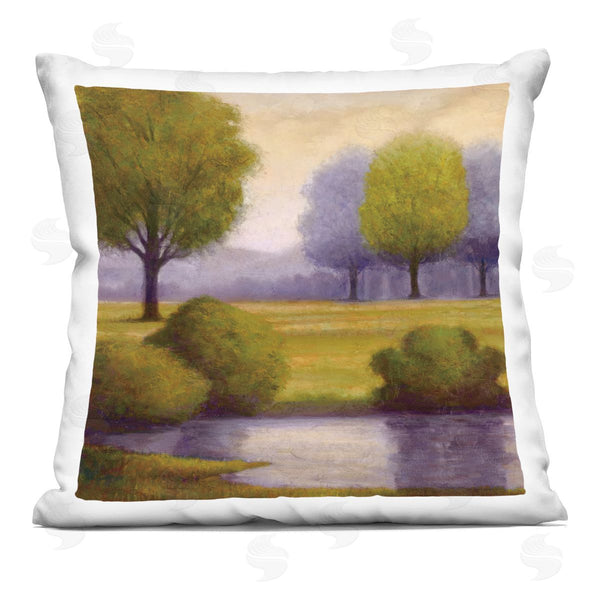 stupell industries Gregory Williams | Lavender Sunrise Countryside Printed Throw Pillow