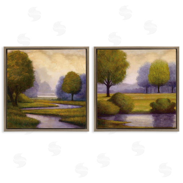Stupell Industries Gregory Williams | Lavender Sunrise Reflections