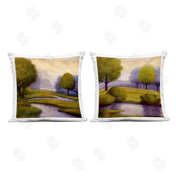Stupell Industries Gregory Williams | Lavender Sunrise Reflections Printed Throw Pillow Set
