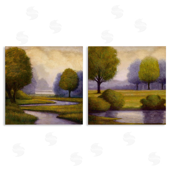 stupell industries Gregory Williams | Lavender Sunrise Reflections
